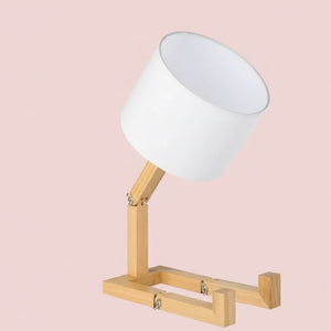 Creative Shape-Changing Wooden Lamp – Foldable Modern Desk Light for Bedroom, Study & Living Room 2Dropme
