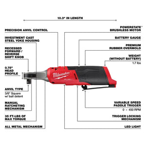 Milwaukee 2401-21R cordless combo kit 12V tools set