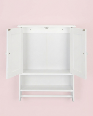 Modern Wall Mounted Bathroom & Kitchen Storage Cabinet – Space-Saving Organizer 2Dropme