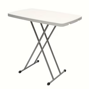 4ft/6ft Portable Plastic Folding Table – Indoor & Outdoor Dining 2Dropme