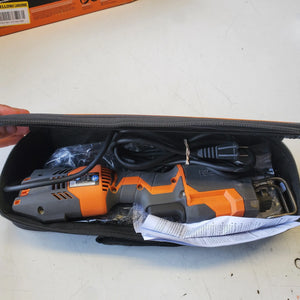 RIDGID THRU COOL 6 Amp 1-Handed Orbital Reciprocating Saw Kit – Compact Power (Open Box) ridgid