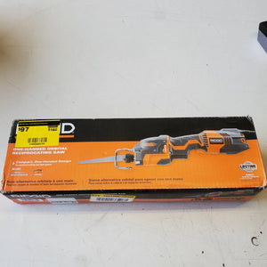 RIDGID THRU COOL 6 Amp 1-Handed Orbital Reciprocating Saw Kit – Compact Power (Open Box) ridgid