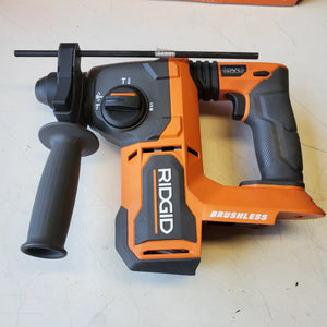 RIDGID 18V Brushless 1 in. SDS-Plus Rotary Hammer – Pro-Grade Concrete Power (Open Box) ridgid