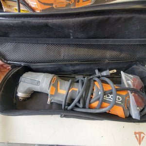 RIDGID 4 Amp Corded Oscillating Multi Tool (Tool-Only) – Open Box, Barely Used ridgid