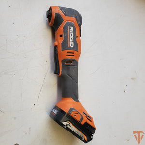 RIDGID 18V Cordless Oscillating Multi-Tool Kit with Battery & Charger – Versatile Precision Power (Open Box) ridgid