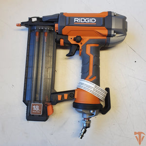 RIDGID 2-1/8 in. 18-Gauge Brad Nailer with CLEAN DRIVE Technology ridgid