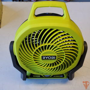 RYOBI ONE+ 18V Cordless Hybrid WHISPER SERIES 7-1/2 in. Fan (Tool Only) – Open Box, Barely Used RYOBI