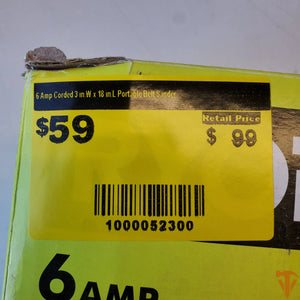 RYOBI 6 Amp Corded 3 in. x 18 in. Portable Belt Sander – Open Box, Barely Used RYOBI