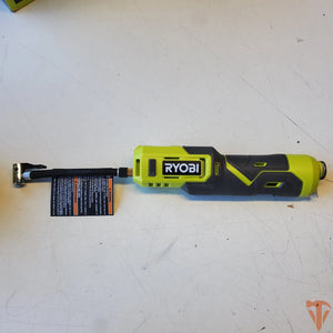 RYOBI USB Lithium Cordless Bike & Ball Pump Inflator Kit – Compact Portable Air with 2.0Ah Battery (Open Box) RYOBI