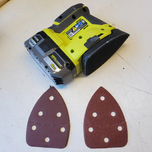 RYOBI ONE+ 18V Cordless Corner Cat Finish Sander – Precision Detail Sanding (Tool Only, Open Box) RYOBI