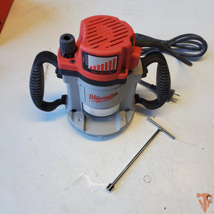 Milwaukee 3-1/2 Max HP Fixed-Base Production Router – Open Box, Barely Used Milwaukee