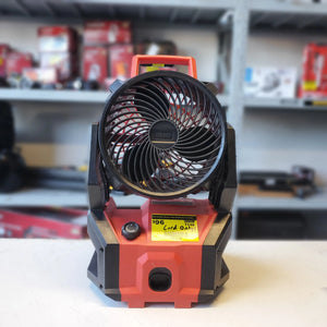 Milwaukee M18 Brushless Cordless PACKOUT Jobsite Fan – Portable Jobsite Cooling (Tool Only, Open Box) Milwaukee