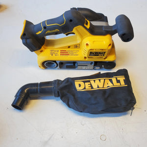 DeWalt DCW220B cordless belt sander brushless 20V MAX tool only