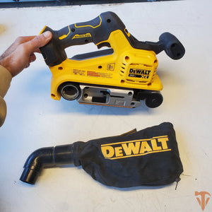DeWalt DCW220B cordless belt sander brushless 20V MAX tool only