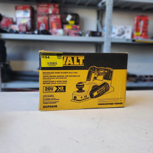 DEWALT 20V MAX XR Brushless 3-1/4 in. Planer Tool Only DEWALT