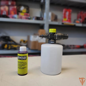 RYOBI EZClean Foam Blaster for Power Cleaners up to 600 PSI – Thick Foam Coverage (Open Box) RYOBI