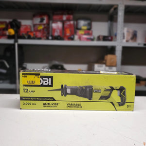 RYOBI 12 Amp Corded Reciprocating Saw – Open Box, Barely Used RYOBI
