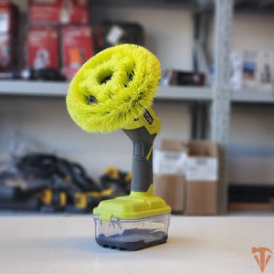 RYOBI ONE+ 18V Cordless VORTEX Power Scrubber – Tool Only – Open Box RYOBI