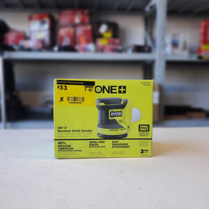 RYOBI ONE+ 18V Cordless 5 in. Random Orbit Sander Tool Only Open Box RYOBI