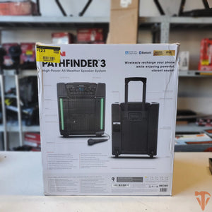 ION Pathfinder 3 Bluetooth Portable Speaker with Wireless Qi Charging ION Audio