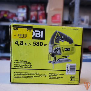 RYOBI 4.8 Amp Corded Variable Speed Orbital Jig Saw – Open Box | SKU 1000643583 RYOBI