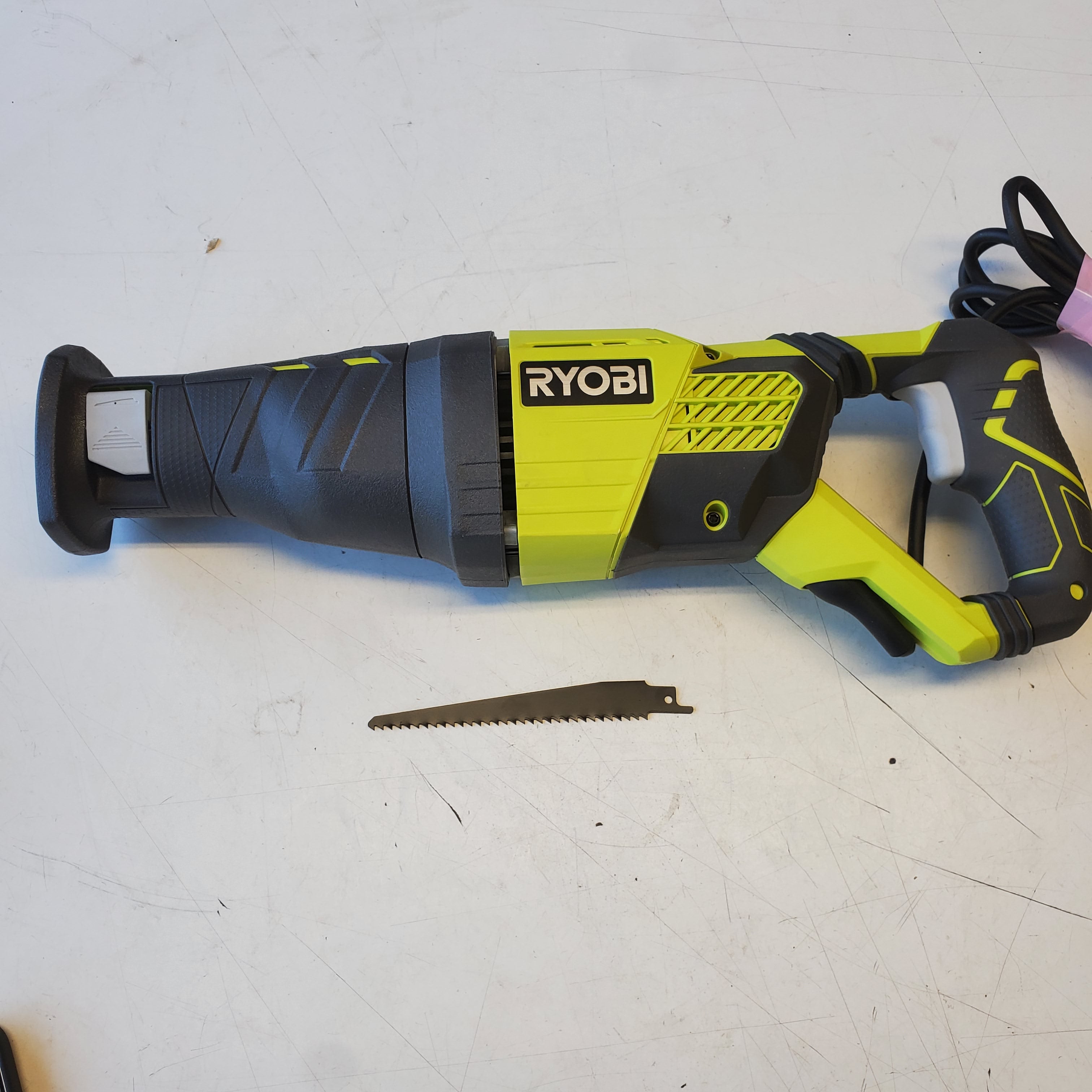 RYOBI 12 Amp Corded Reciprocating Saw – Open Box | SKU 1000022567