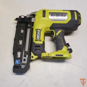 RYOBI ONE+ 18V AirStrike 16-Gauge Cordless Finish Nailer (Tool Only) – Open Box | SKU 1006108503 RYOBI