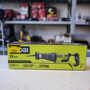 RYOBI 12 Amp Corded Reciprocating Saw – Open Box | SKU 1000022567 RYOBI