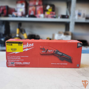 Milwaukee M12 12V Cordless Copper Tubing Cutter (Tool Only) – Open Box | SKU 2471-20 Milwaukee