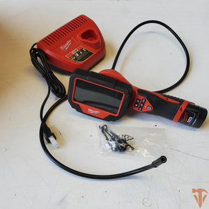 Milwaukee M12 12V Cordless M-SPECTOR 360-Degree 4 ft. Inspection Camera Kit – Open Box | SKU 1009536875 Milwaukee