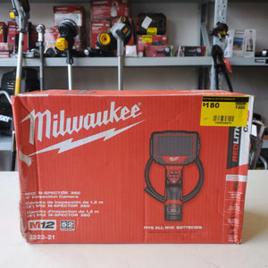 Milwaukee M12 12V Cordless M-SPECTOR 360-Degree 4 ft. Inspection Camera Kit – Open Box | SKU 1009536875 Milwaukee
