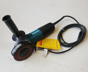 Makita 6 Amp Corded 4 in. Lightweight Angle Grinder with Grinding Wheel, Wheel Guard, Side Handle, Hard Case Open Box Makita
