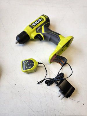 RYOBI ONE+ 18V Cordless 3/8 in. Drill/Driver Kit with 1.5 Ah Battery and Charger Open Box RYOBI