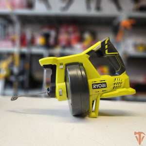 RYOBI ONE+ 18V Cordless Drain Auger Tool Only Open Box RYOBI