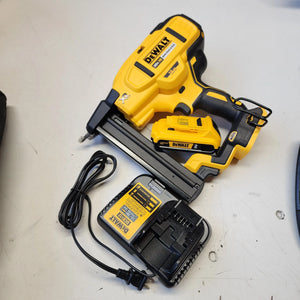 DeWalt DCN681D1 compact cordless stapler side view