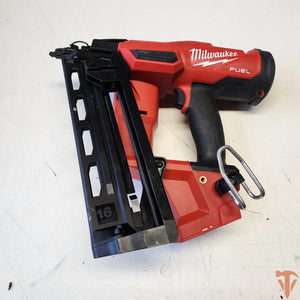 Milwaukee M18 FUEL 16-Gauge Angled Finish Nailer Tool Only Milwaukee