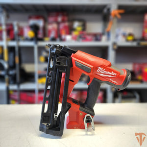 Milwaukee M18 FUEL 16-Gauge Angled Finish Nailer Tool Only Milwaukee