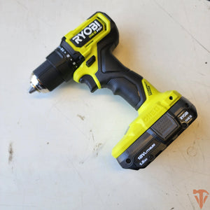 RYOBI ONE+ HP 18V Brushless Cordless Compact 1/2in. Drill/Driver Kit with (2) 1.5 Ah Batteries and Charger RYOBI