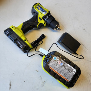 RYOBI ONE+ HP 18V Brushless Cordless Compact 1/2in. Drill/Driver Kit with (2) 1.5 Ah Batteries and Charger RYOBI