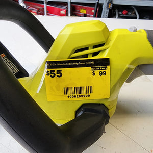 RYOBI ONE+ 18V 22 in. Lithium-Ion Cordless Hedge Trimmer (Tool Only) RYOBI