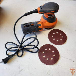 RIDGID 3 Amp Corded 5 in. Random Orbital Sander wi #condition_open-box