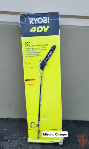 RYOBI 40V 10 in. Cordless Battery Pole Saw with 2.0 Ah Battery and Charger ryobi