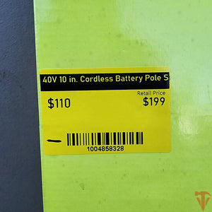 RYOBI 40V 10 in. Cordless Battery Pole Saw with 2.0 Ah Battery and Charger ryobi