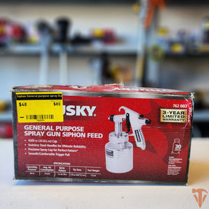 Husky Siphon Feed General Purpose Spray Gun Husky