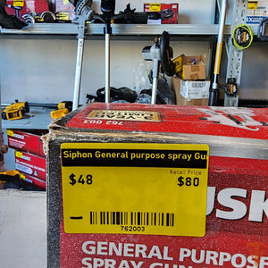 Husky Siphon Feed General Purpose Spray Gun Husky