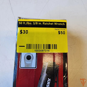 Husky 50 ft./lbs. 3/8 in. Ratchet Wrench Husky