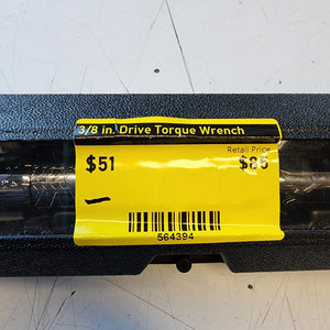 Husky 3/8 in. Drive Torque Wrench 20 ft./lbs. to 100 ft./lbs. Husky