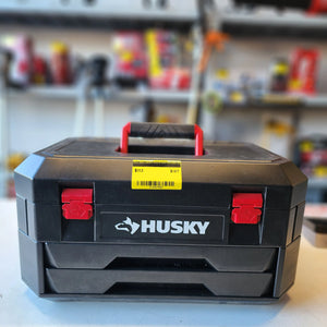 Husky 244-Piece SAE/Metric Mechanics Tool Set with Tool Box Husky
