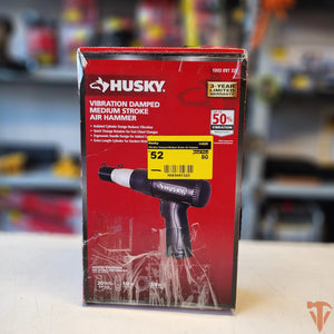 Husky medium stroke air hammer vibration damped design durable tool