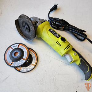 RYOBI 7.5 Amp 4.5 in. Corded Angle Grinder RYOBI